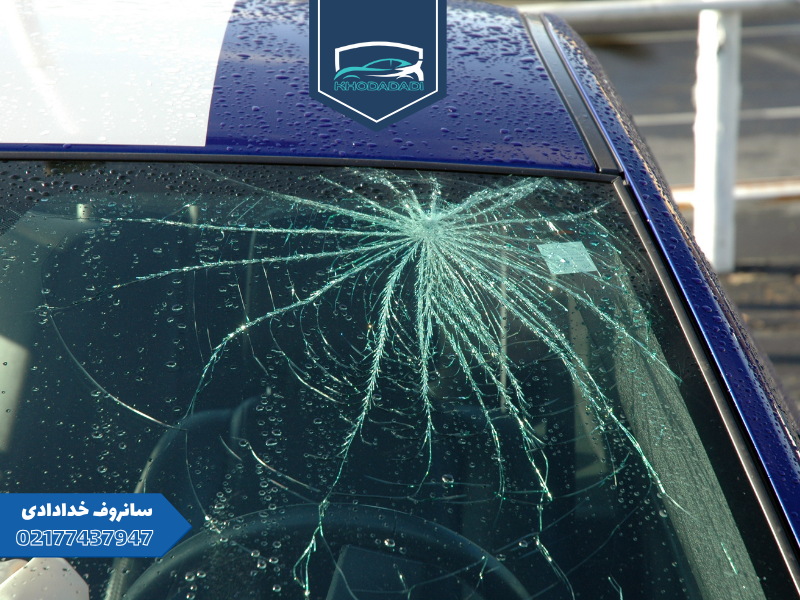 On-site car glass repair