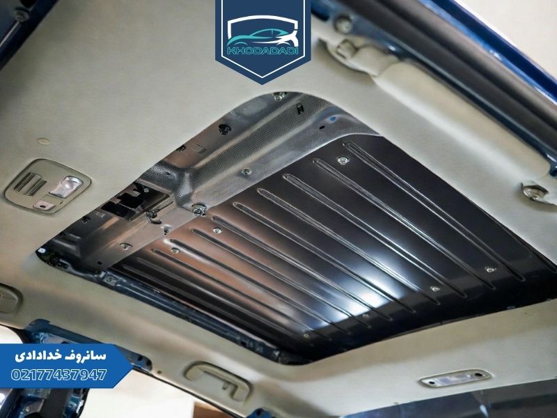 تعویض ریل سانروف شکسته