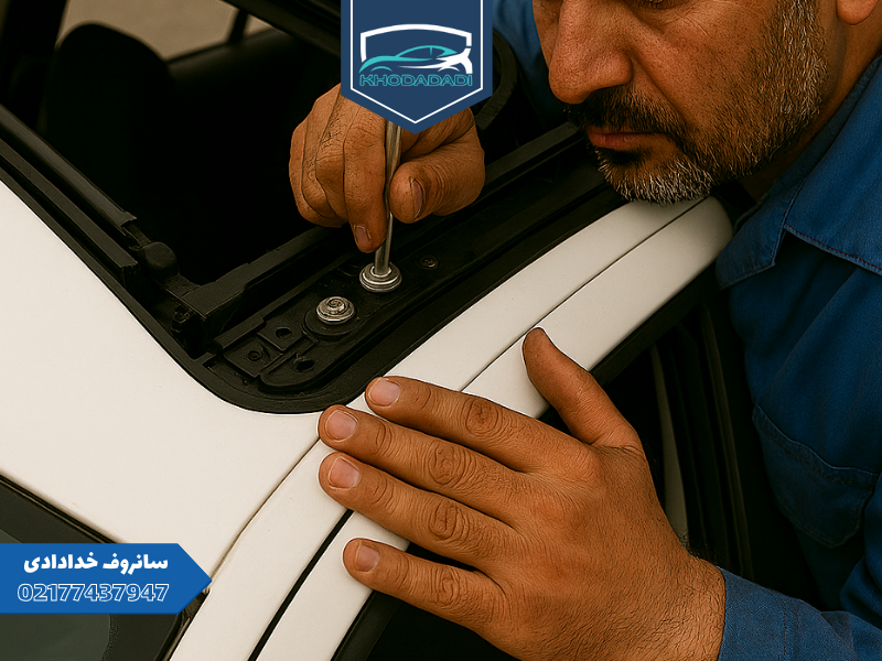 هزینه صداگیری سانروف دنا پلاس